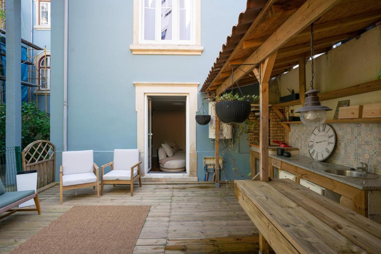 Charming Apt In Historic House Coimbra Exteriör bild